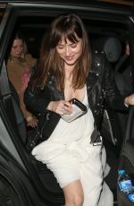 DAKOTA JOHNSON at Fifty Shades of Grey Premiere After-party in London