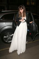 DAKOTA JOHNSON at Fifty Shades of Grey Premiere After-party in London