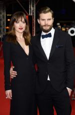 DAKOTA JOHNSON at Fifty Shades of Grey Premiere in Berlin
