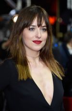 DAKOTA JOHNSON at Fifty Shades of Grey Premiere in Berlin