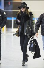 DAKOTA JOHNSON at JFK Airport in New York 2302