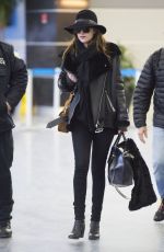 DAKOTA JOHNSON at JFK Airport in New York 2302