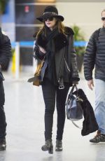 DAKOTA JOHNSON at JFK Airport in New York 2302
