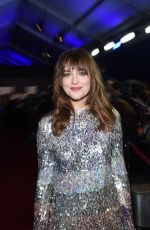 DAKOTA JOHNSON at SNL 40th Anniversary Celebration in New York