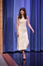 DAKOTA JOHNSON at The Tonight Show in New York