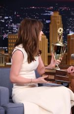 DAKOTA JOHNSON at The Tonight Show Starring Jimmy Fallon in New York