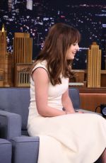 DAKOTA JOHNSON at The Tonight Show Starring Jimmy Fallon in New York