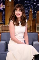 DAKOTA JOHNSON at The Tonight Show Starring Jimmy Fallon in New York