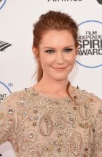 DARBY STANCHFIELD at 2015 Film Independent Spirit Awards in Santa Monica