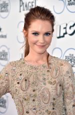 DARBY STANCHFIELD at 2015 Film Independent Spirit Awards in Santa Monica