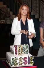 DEBBY RYAN at Jesie 100th Episode Celebration in Los Angeles