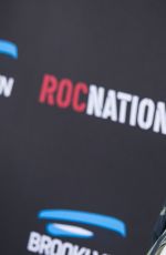 DEMI LOVATO at Roc Nation Grammy Brunch in Beverly Hills
