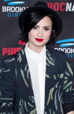 DEMI LOVATO at Roc Nation Grammy Brunch in Beverly Hills