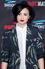 DEMI LOVATO at Roc Nation Grammy Brunch in Beverly Hills