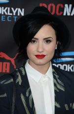 DEMI LOVATO at Roc Nation Grammy Brunch in Beverly Hills