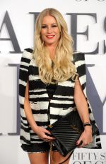 DENISE VA OUTEN at Fifty Shades of Grey Premiere in London