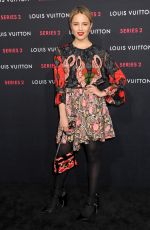 DIANNA AGRON at Louis Vuitton Series 2 Exhibition in Hollywood