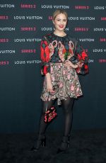 DIANNA AGRON at Louis Vuitton Series 2 Exhibition in Hollywood