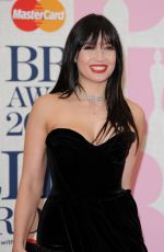 DIASY LOWE at Brit Awards 2015 in London