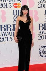 DIASY LOWE at Brit Awards 2015 in London