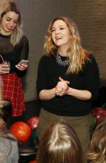DREW BARRYMORE at New Flower Launch in New York