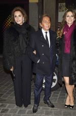 ELIZABETH HURLEY at Giancarlo Giammetti Birthday Party in Madrid