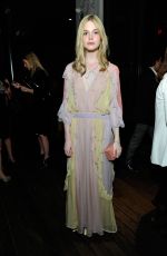 ELLE FANNING at Women in Film Pre-oscar Cocktail Party in Los Angeles