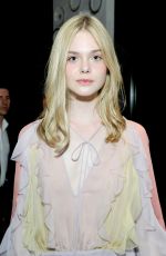 ELLE FANNING at Women in Film Pre-oscar Cocktail Party in Los Angeles