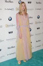 ELLE FANNING at Women in Film Pre-oscar Cocktail Party in Los Angeles