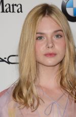 ELLE FANNING at Women in Film Pre-oscar Cocktail Party in Los Angeles