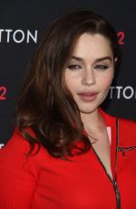 EMILIA CLARKE at Louis Vuitton Series 2 Exhibition in Hollywood