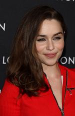 EMILIA CLARKE at Louis Vuitton Series 2 Exhibition in Hollywood