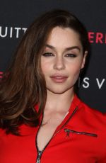 EMILIA CLARKE at Louis Vuitton Series 2 Exhibition in Hollywood