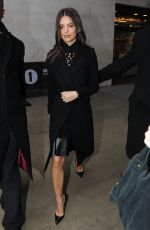 EMILY RATAJKOWSKI Arrives at BBC Radio 1 Studios in London 0202