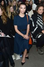 EMILY RATAJKOWSKI at Jason Wu Fashion Show in New York