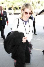 EMMA ROBERTS at LAX Airport in Los Angeles 1102