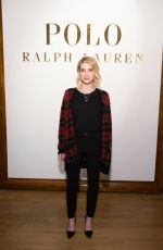 EMMA ROBERTS at Ralph Lauren Polo Mens and Womens Presentation in New York