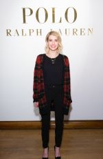 EMMA ROBERTS at Ralph Lauren Polo Mens and Womens Presentation in New York