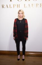 EMMA ROBERTS at Ralph Lauren Polo Mens and Womens Presentation in New York