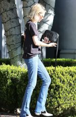 EMMA ROBERTS in Jeans Out Shopping in West Hollywood