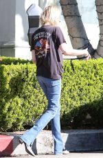 EMMA ROBERTS in Jeans Out Shopping in West Hollywood