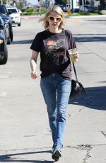 EMMA ROBERTS in Jeans Out Shopping in West Hollywood