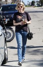 EMMA ROBERTS in Jeans Out Shopping in West Hollywood