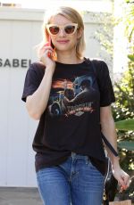 EMMA ROBERTS in Jeans Out Shopping in West Hollywood