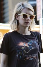 EMMA ROBERTS in Jeans Out Shopping in West Hollywood