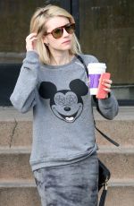 EMMA ROBERTS Leaves Coffee Bean and Tea Leaf in Los Angeles 0802