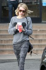 EMMA ROBERTS Leaves Coffee Bean and Tea Leaf in Los Angeles 0802