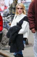 EMMA ROBERTS Out and About in New York 1202