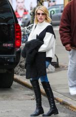 EMMA ROBERTS Out and About in New York 1202