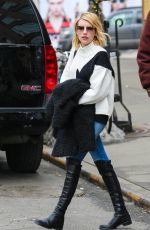 EMMA ROBERTS Out and About in New York 1202